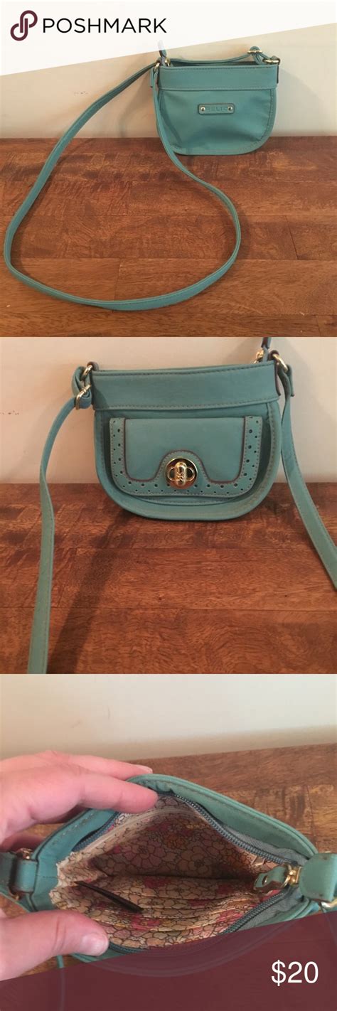 teal relic purses real leather.